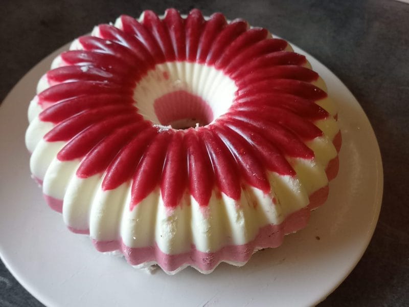 Cliquez pour zoomer ! Bavarois aux framboises Thermomix par dorianebbbbbb