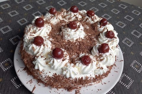 Cliquez pour zoomer ! Bûche forêt noire Thermomix par dorianebbbbbb