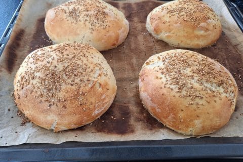 Cliquez pour zoomer ! Pains hamburger Thermomix par kalyne7