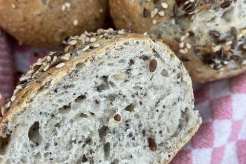 Cliquez pour zoomer ! Petits pains aux céréales Thermomix par Nadjet