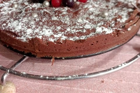 Cliquez pour zoomer ! Kladdkaka – Gâteau au chocolat suédois Thermomix par amelielily04