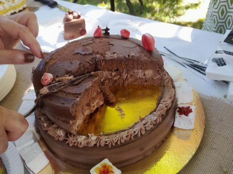 Cliquez pour zoomer ! Layer cake Kinder Bueno Thermomix par miniblonde