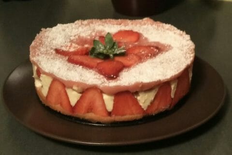 Cliquez pour zoomer ! Fraisier Thermomix par Kari24