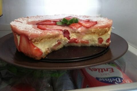 Cliquez pour zoomer ! Fraisier Thermomix par Kari24