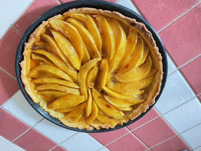 Cliquez pour zoomer ! Tarte tatin à la mangue Thermomix par Brittany