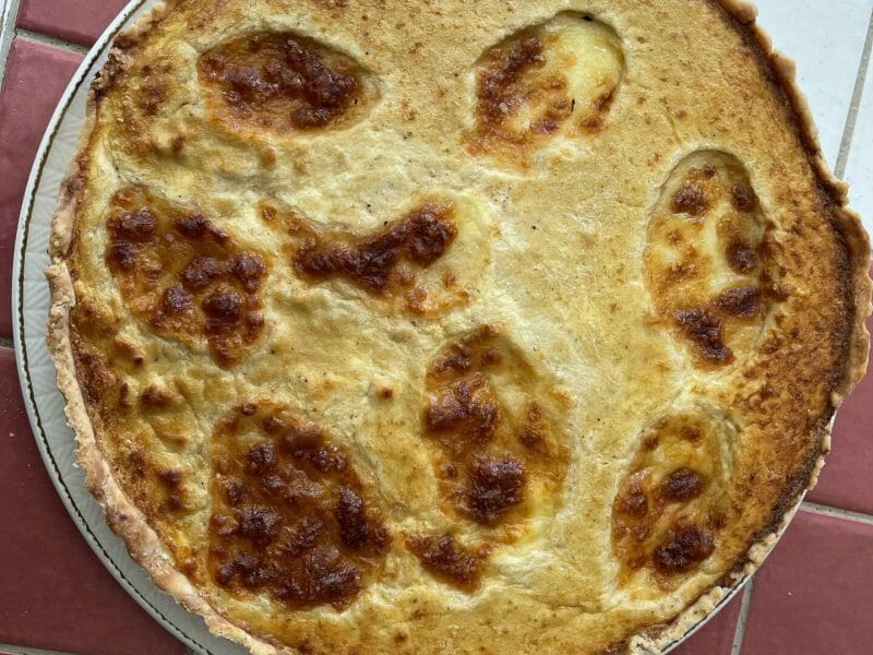 Cliquez pour zoomer ! Quiche au thon et aux noisettes Thermomix par Brittany