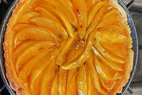 Cliquez pour zoomer ! Tarte tatin à la mangue Thermomix par Brittany