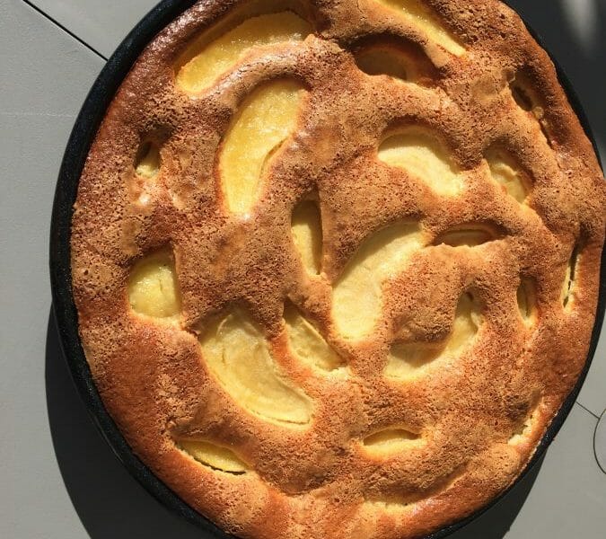 Cliquez pour zoomer ! Gâteau aux pommes et mascarpone Thermomix par Brittany