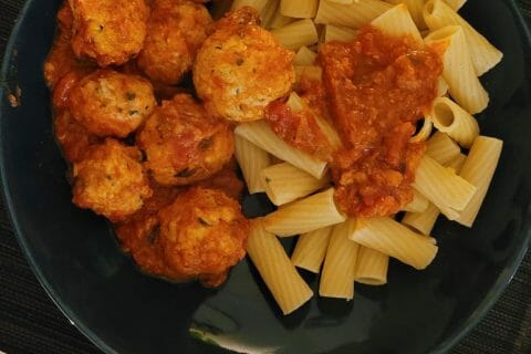 Cliquez pour zoomer ! Boulettes de dinde à l’italienne Thermomix par lizakir