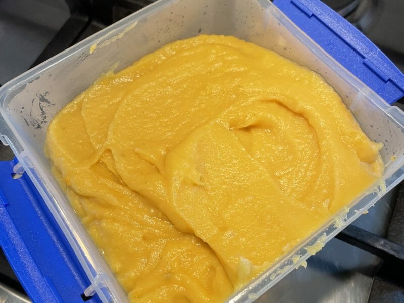 Cliquez pour zoomer ! Purée de pommes de terre et patates douces Thermomix par aure8929