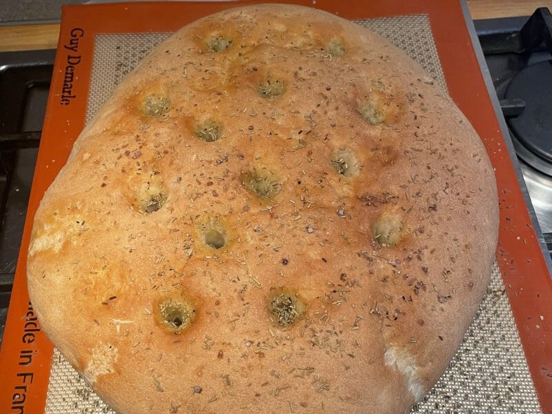 Cliquez pour zoomer ! Focaccia Thermomix par aure8929