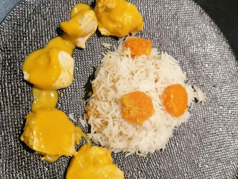 Cliquez pour zoomer ! Poulet coco aux 3 épices Thermomix par Emmanuelle29