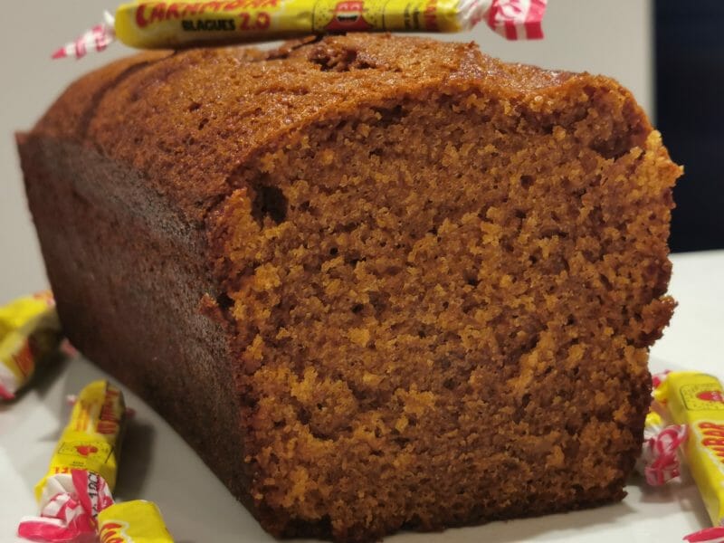 Cliquez pour zoomer ! Cake aux carambars Thermomix par Océane