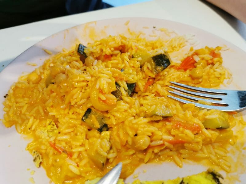 Cliquez pour zoomer ! Curry de pois chiches au lait de coco Thermomix par Océane