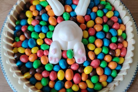 Cliquez pour zoomer ! Gâteau lapin de Pâques Thermomix par nini26740