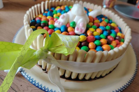 Cliquez pour zoomer ! Gâteau lapin de Pâques Thermomix par nini26740