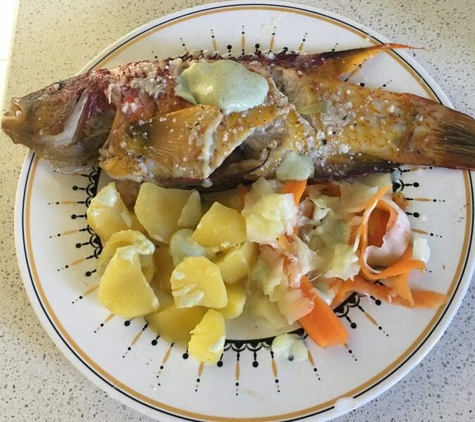 Cliquez pour zoomer ! Filet de cabillaud et sa sauce persillée Thermomix par Martine971