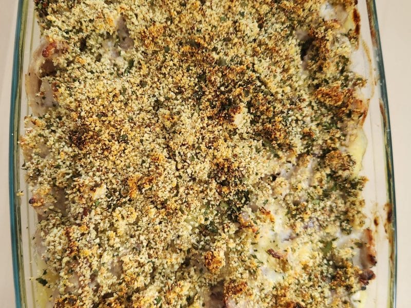 Cliquez pour zoomer ! Parmentier de poulet au chèvre Thermomix par Adeline 👩🍳