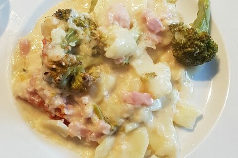 Cliquez pour zoomer ! Gratin de pommes de terre et brocolis Thermomix par Adeline 👩🍳