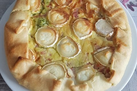 Cliquez pour zoomer ! Tarte courgette, jambon & chèvre Thermomix par Adeline 👩🍳