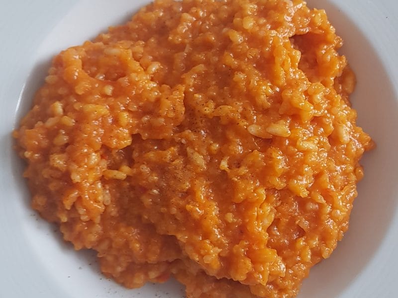 Cliquez pour zoomer ! Risotto aux tomates Thermomix par Adeline 👩🍳