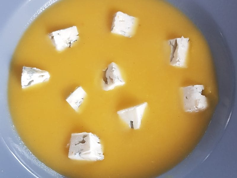 Cliquez pour zoomer ! Velouté de butternut et panais à la fourme d’Ambert Thermomix par Adeline 👩🍳