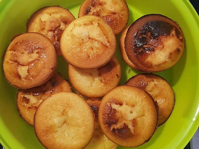 Cliquez pour zoomer ! Fondants au citron, coeur de lemon curd Thermomix par Adeline 👩🍳