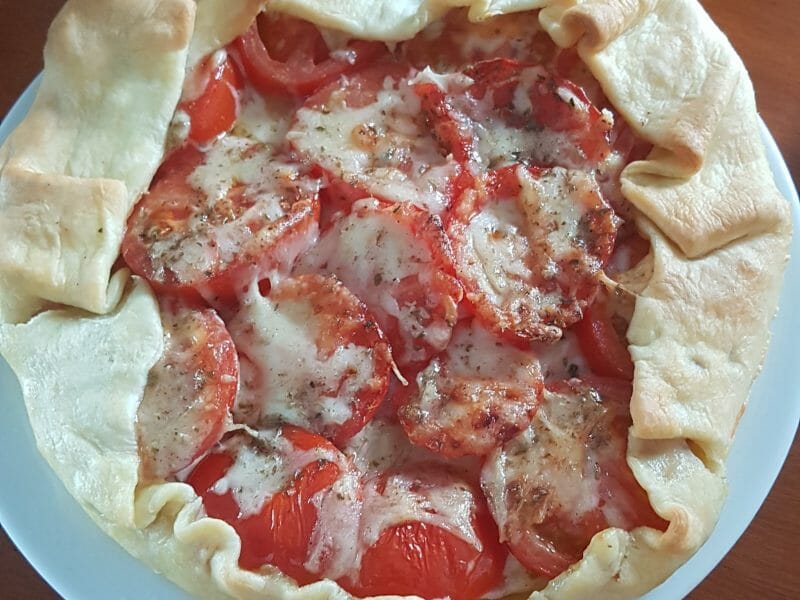 Cliquez pour zoomer ! Tarte tomates et jambon Thermomix par Adeline 👩🍳