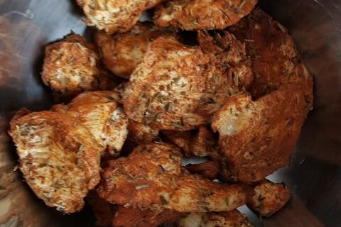 Cliquez pour zoomer ! Poulet vapeur au paprika Thermomix par Adeline 👩🍳