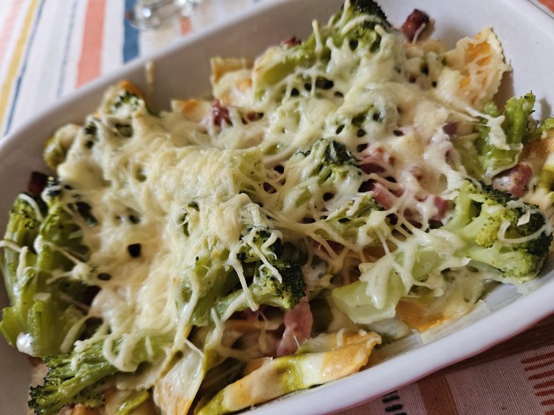 Cliquez pour zoomer ! Gratin de pâtes au brocoli Thermomix par anne_500