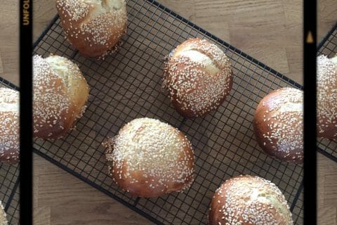 Cliquez pour zoomer ! Pains hamburger Thermomix par Malik