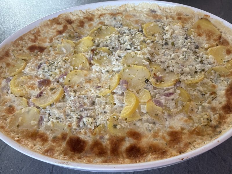 Cliquez pour zoomer ! Gratin de pommes de terre au Boursin Thermomix par zoe007