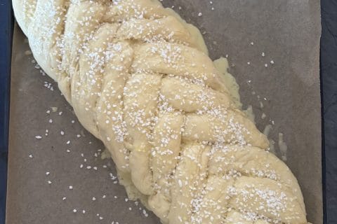 Cliquez pour zoomer ! Brioche tressée à la mie filante Thermomix par zoe007