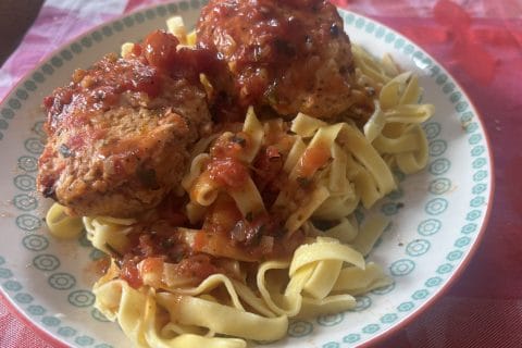 Cliquez pour zoomer ! Boulettes de dinde à l’italienne Thermomix par zoe007