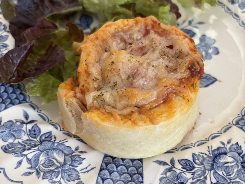 Cliquez pour zoomer ! Pizza rolls jambon champignons Thermomix par zoe007
