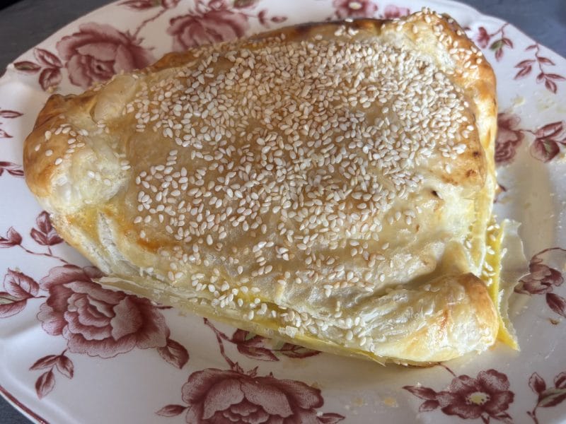 Cliquez pour zoomer ! Feuilletés au chèvre et aux pommes Thermomix par zoe007