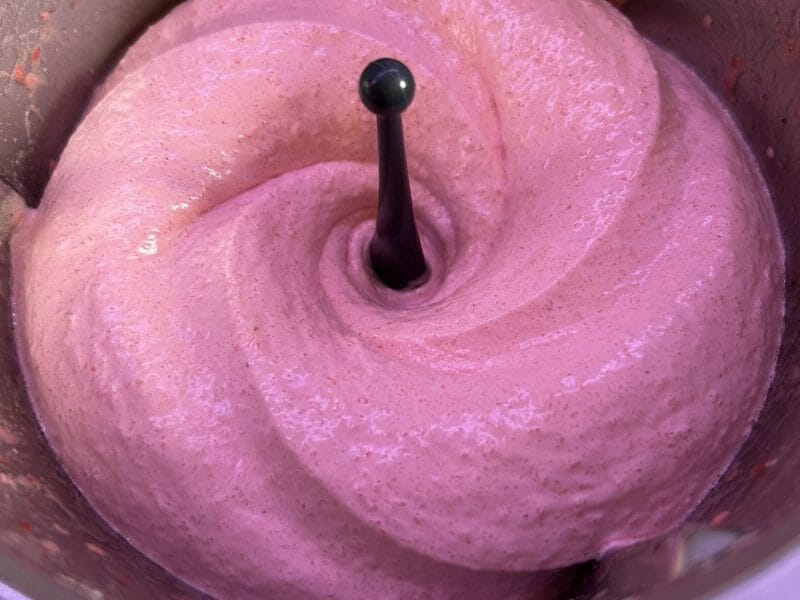 Cliquez pour zoomer ! Sorbet à la fraise Thermomix par zoe007