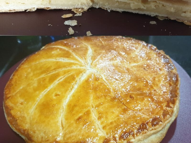 Cliquez pour zoomer ! Galette des rois à la frangipane Thermomix par Mouniatoune
