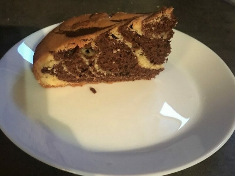 Cliquez pour zoomer ! Gâteau zébré Thermomix par Sabinekreu