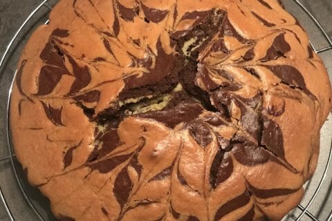 Cliquez pour zoomer ! Gâteau zébré Thermomix par Sabinekreu