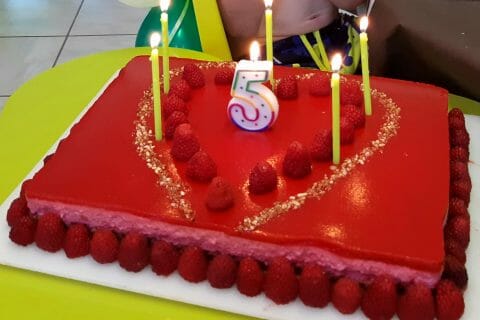 Cliquez pour zoomer ! Bavarois aux framboises Thermomix par MlleBunny