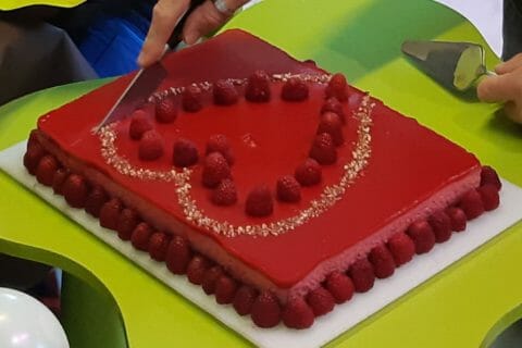 Cliquez pour zoomer ! Bavarois aux framboises Thermomix par MlleBunny