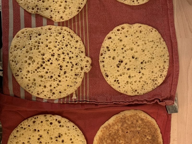 Cliquez pour zoomer ! Baghrir – Crêpes mille trous Thermomix par Baptiste_92