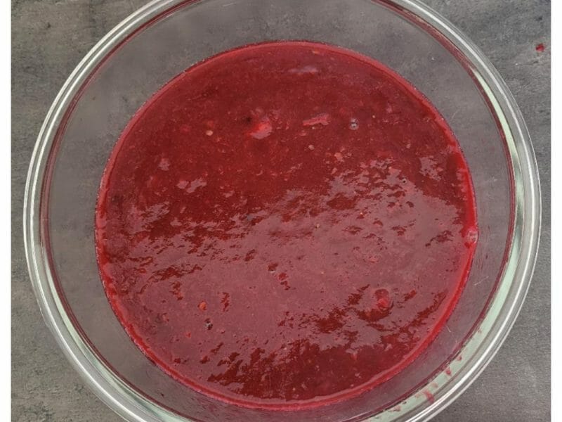 Cliquez pour zoomer ! Compote fraise rhubarbe Thermomix par puce67380