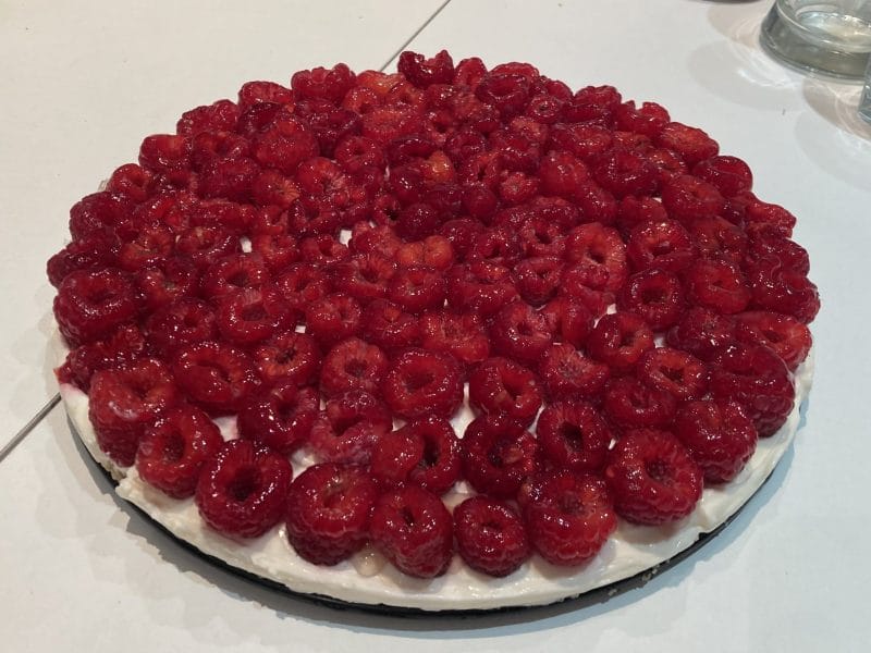 Cliquez pour zoomer ! Tarte aux fraises sans cuisson Thermomix par Nouchette