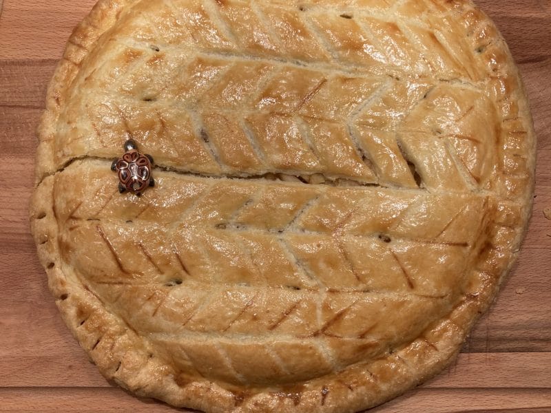 Cliquez pour zoomer ! Galette des rois à la frangipane Thermomix par Nouchette