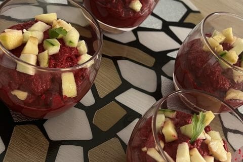 Cliquez pour zoomer ! Gaspacho de betterave et pomme Thermomix par ichrak123