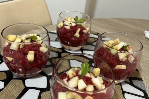 Cliquez pour zoomer ! Gaspacho de betterave et pomme Thermomix par ichrak123