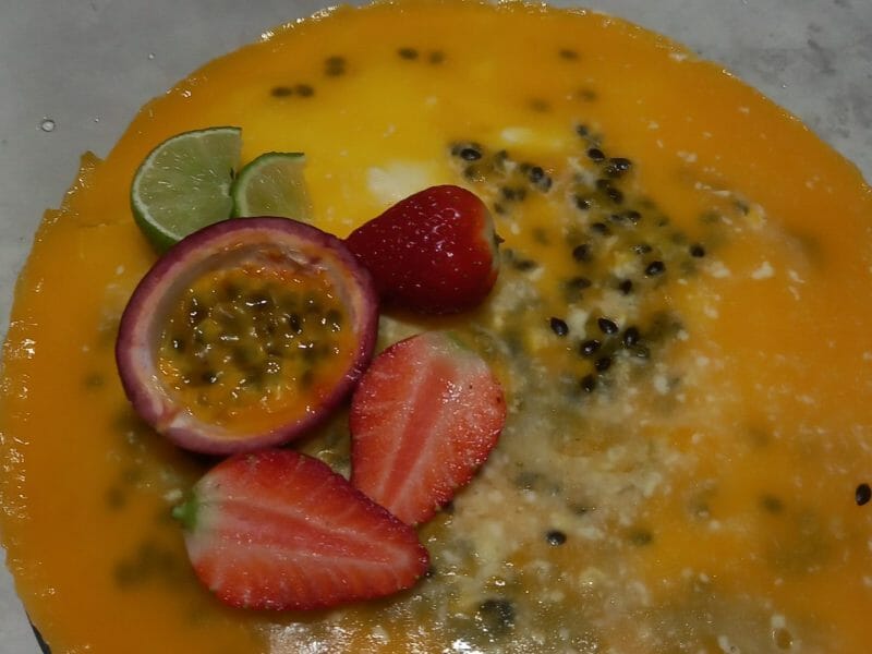 Cliquez pour zoomer ! Bavarois aux fruits de la passion Thermomix par frz