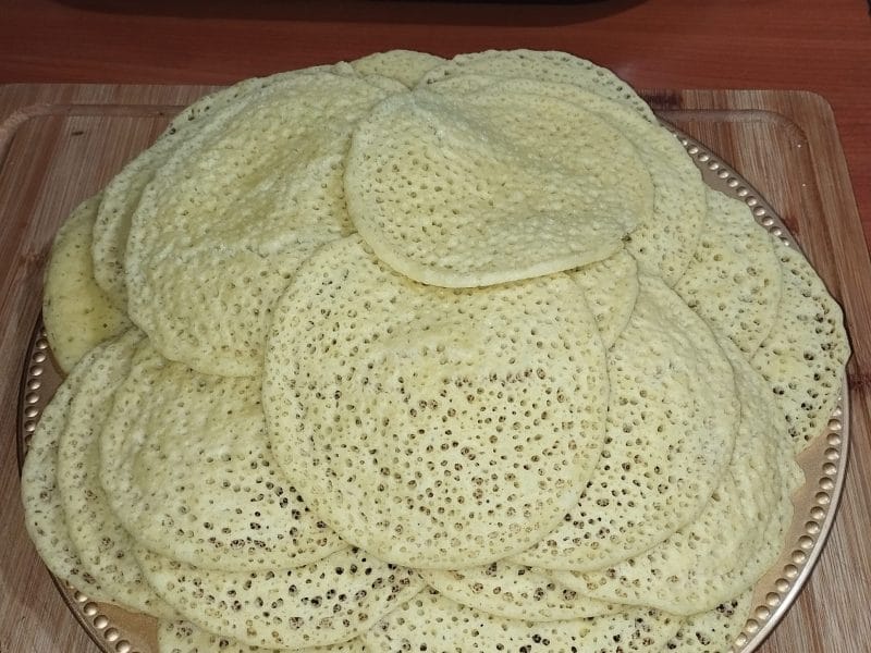 Cliquez pour zoomer ! Baghrir – Crêpes mille trous Thermomix par Vanessa